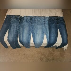 American Eagle Women's Jegging Size 12 Long All 5 Pairs Included!!!